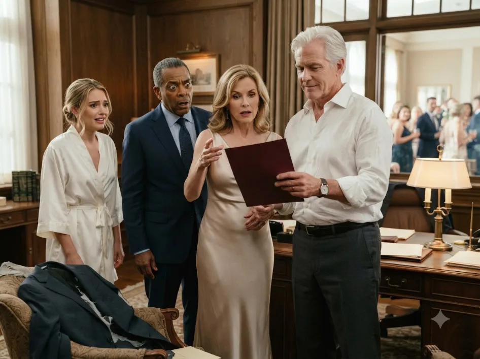 “My wife destroyed the suit I spent three months sewing and banned me from the wedding I paid for—she had no idea the venue, the house, and the workshop were all legally mine to take back.”