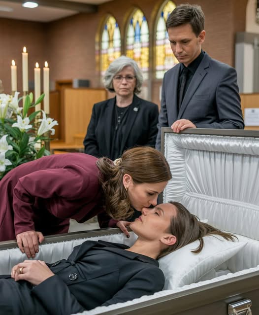 At my daughter’s funeral, her husband’s mistress leaned close and murmured, “I’ve won”… Until the attorney stepped forward and started reading the will.
