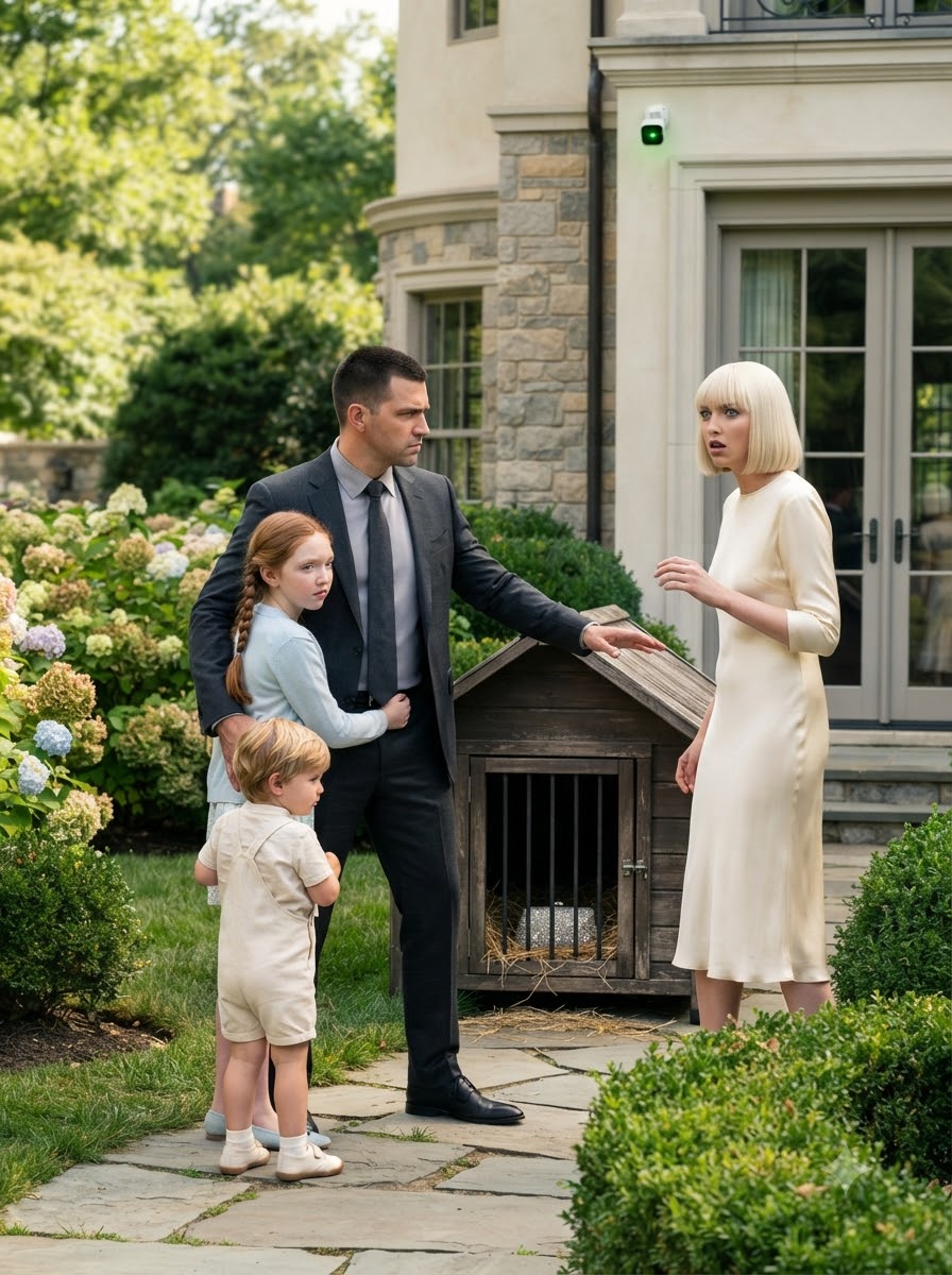 “Your father wanted quiet—so crawl into the doghouse with the baby and learn what happens to unwanted children.”