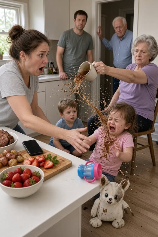 “Stop babying her, Rachel—one screaming toddler doesn’t get to ruin everyone’s lunch just because nobody’s taught her where she belongs.”
