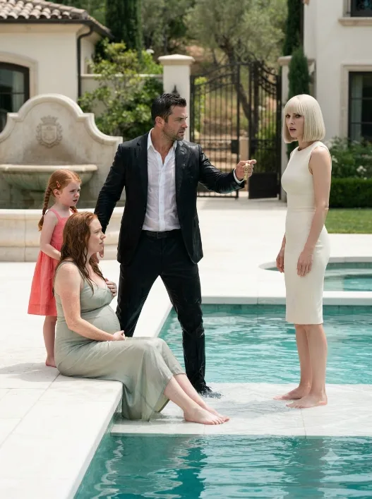 “Go ahead and drown—maybe your husband can finally replace you with a woman who isn’t carrying extra baggage.”