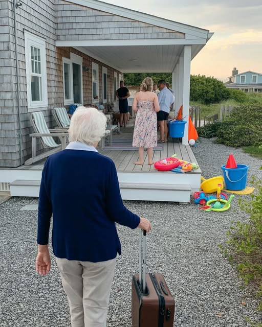I pulled up to my beach house expecting a quiet weekend… and instead found my daughter-in-law already settled in with her entire family. Then she looked right at me and said, “Why is she here? There’s no room for her.”
