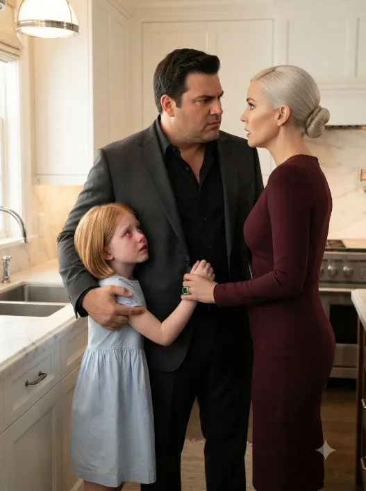 My Wife Forced My Four-Year-Old Daughter’s Hands Into Ice Water and Sneered, “Cry All You Want—You’re Still Finishing Those Dishes.” Then My Little Girl Saw Me, Started Shaking, and Whispered, “Daddy… She Does This Every Day.”