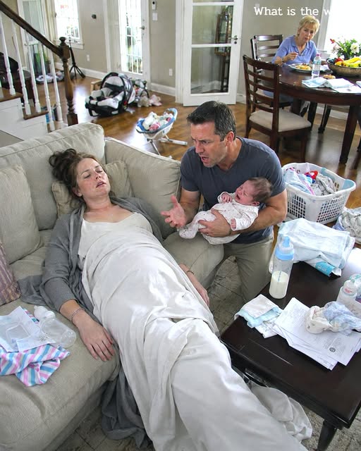 I returned home earlier than expected and found my wife unconscious on the couch while my mother calmly ate the dinner she had pressured her to prepare, ignoring our newborn’s desperate screams. When Mom glanced at Clara’s motionless body and called her a “drama queen,” I finally saw the truth: the woman who raised me was capable of something monstrous. What I did next left her speechless...