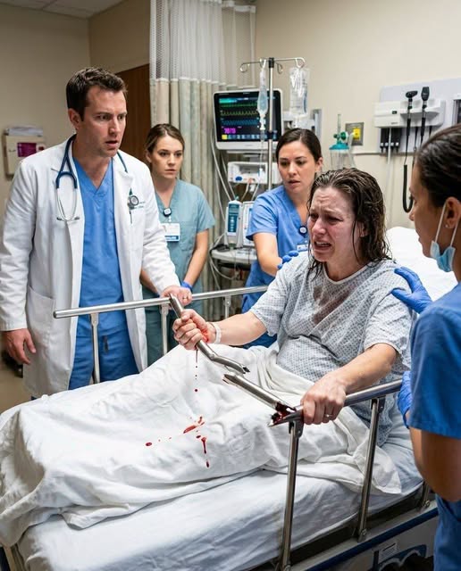 My 104-degree baby was barely conscious, but my husband rolled his eyes and said, “Mom knows better than you.” His mother smirked while the doctor treated me like a hysterical new mom—until my 7-year-old daughter pulled my baby’s real medicine from her teddy bear and whispered, “Daddy held him while Grandma switched it.”