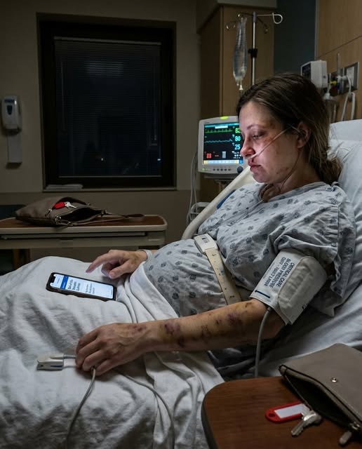 “You chose the man who put you in that hospital bed, Rachel, so don’t come crawling back to us now—show up at the bank tomorrow, sign the papers we need, and stop pretending your bruises, your pregnancy, or your fear somehow matter more than the house we’re about to lose because of you.”