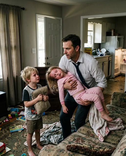 “Three days without food and she still couldn’t keep her little sister awake? Maybe next time my son will learn that crying for Daddy doesn’t fix everything when I decide I have somewhere better to be.”