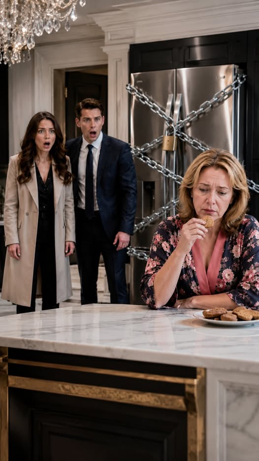 “Your mother can sweat, starve, and beg all she wants, Claire—she’s an outsider in this house, and if locking the refrigerator and cutting the power teaches her that my son’s money isn’t hers to touch, then she can sit in that hot little room until she finally learns her place.”