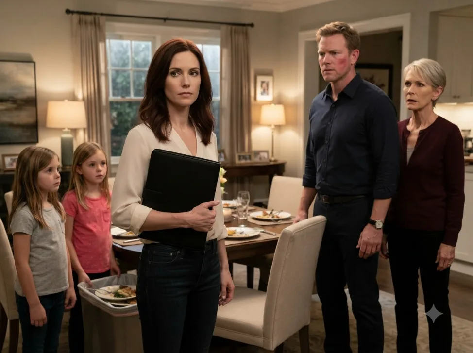 My Mother-in-Law Said My Daughters Could Eat After the Guests Because I Was “Hired Help”—Then I Told Her the Company Keeping Her Son’s Business Alive Was Mine…