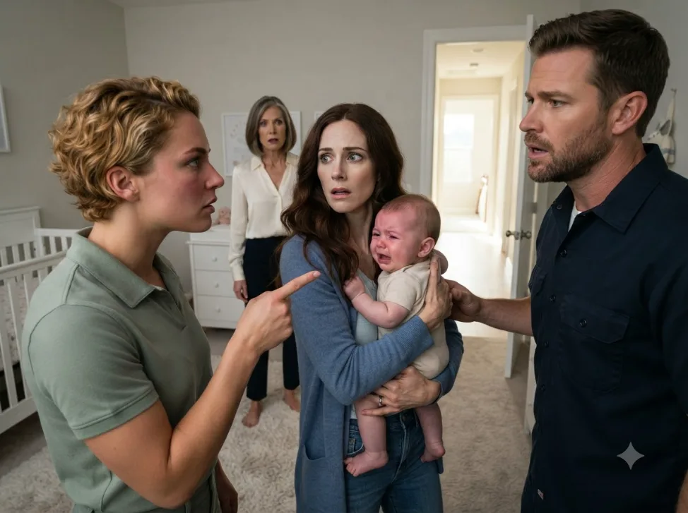 My Husband and His Mother Tried to Frame Our Nanny With My Baby—Then He Accidentally Admitted They Planned the Whole Thing.