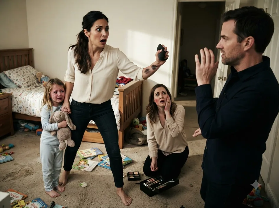 My Husband Was Teaching Our Four-Year-Old to Fake Bruises and Blame Me—Then She Revealed What He Planned to Make Me Believe When I Woke Up.