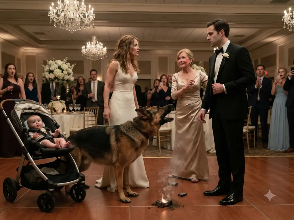 My Mother-in-Law Tried to Put My Baby in Danger at a Wedding—Then Our Dog Started Barking at My Husband Like He Knew the Truth Too.