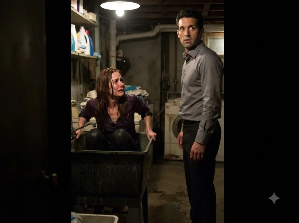 My Husband Humiliated Me in Our Basement and Said Even My Father Knew I Was “Useless”—Then Three Heavy Knocks Hit the Door Seconds After I Said I Should Have Listened to Dad…