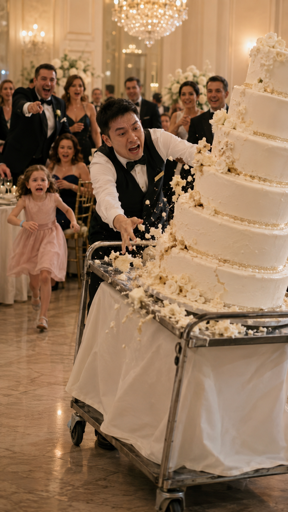 “She opened the bridal room… and found the groom kissing her best friend.”