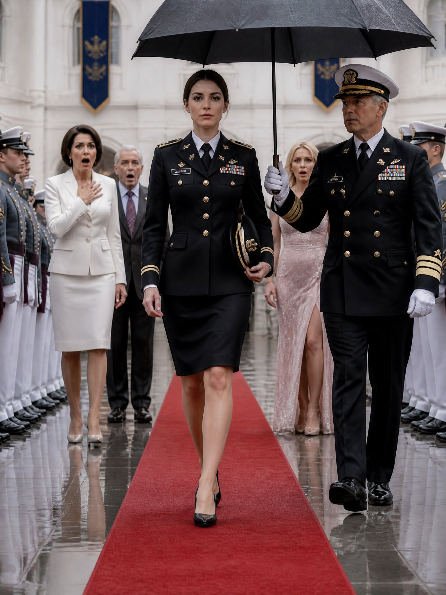 My father stole the only VIP ticket to my military academy graduation and handed it to my stepsister because she wanted photographs with generals.