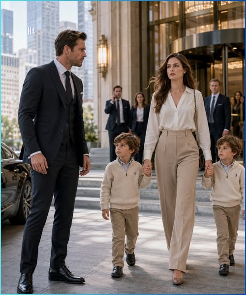 The Feared Boss Saw His Ex-Girlfriend Outside a Manhattan Prep School — Then Two Little Boys Turned Around With His Exact Eyes