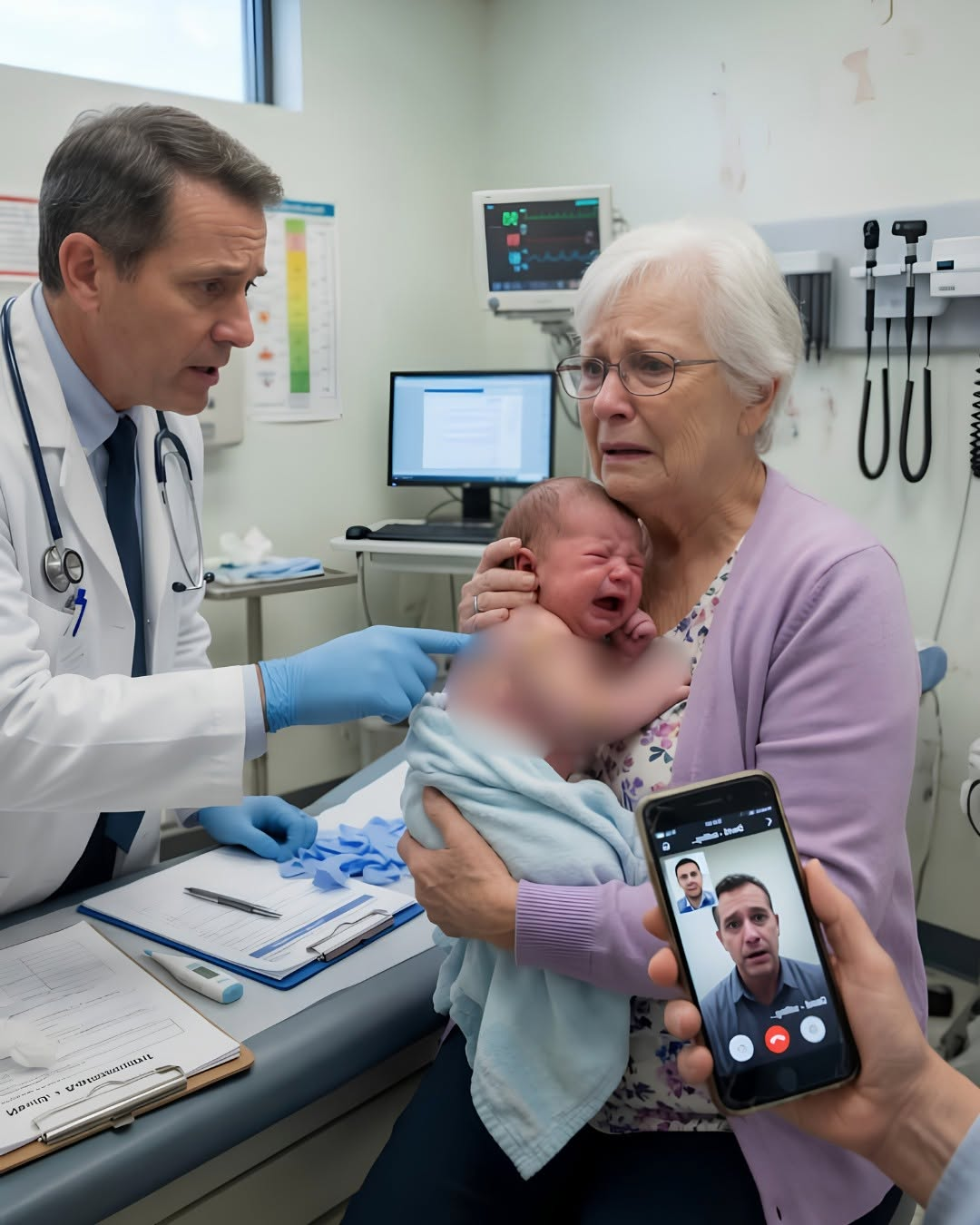 What could make a father see those injuries and still beg for silence—and why did the person behind his camera frighten him more than the locked hospital door?