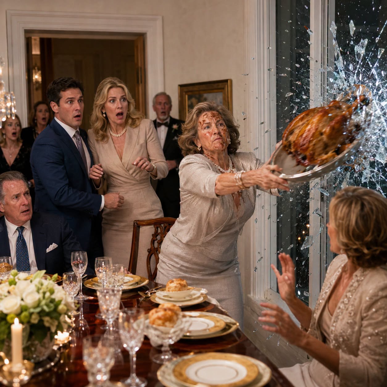 She Spat in Her Mother-in-Law’s Face—Then the Turkey Went Through the Window