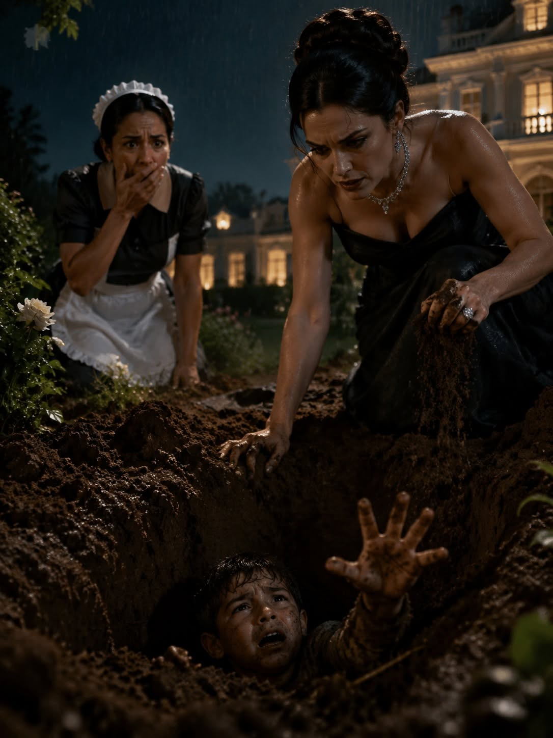 Seven-year-old Marco Baron was still breathing beneath two feet of rain-soaked earth when Rosa Medina heard him whisper her name.