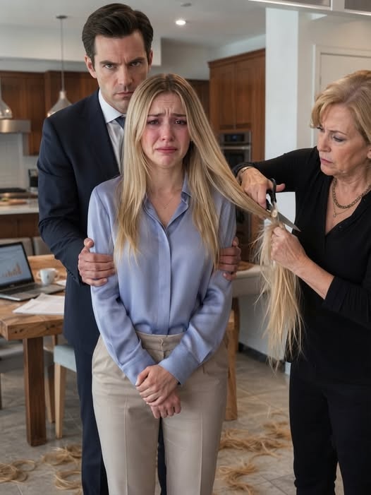 The night before my doctoral defense, my husband pinned my arms while his mother cut off my hair with kitchen scissors.