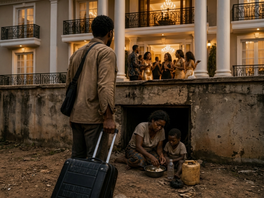 I Returned From Saudi Arabia and Found My Family Living Behind My Own Mansion