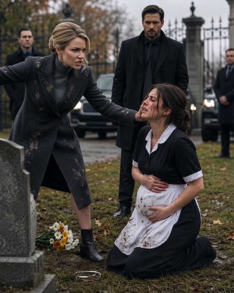 The day Vanessa Caldwell slapped me beside my mother’s grave, I had blood in my mouth and my unborn child beneath my hand.