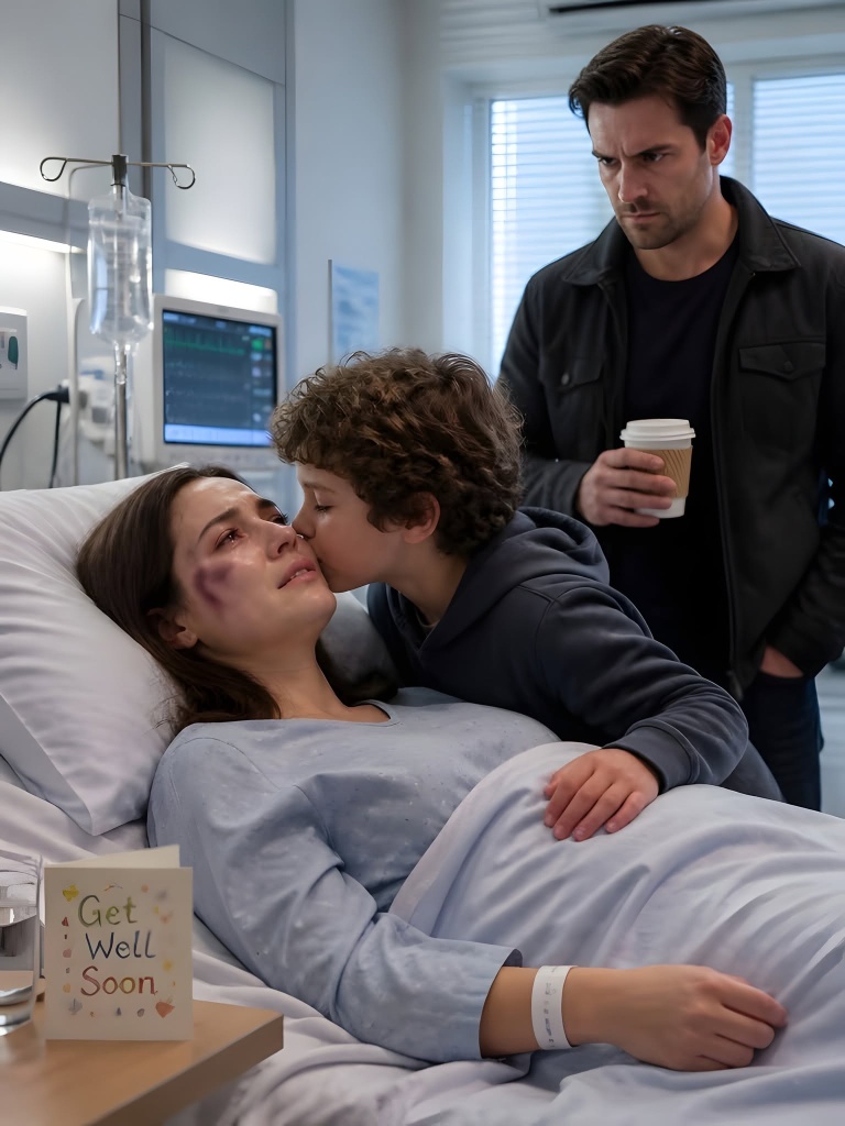 I woke from a coma after twelve days of darkness and heard my nine-year-old son whisper the sentence that saved my life.
