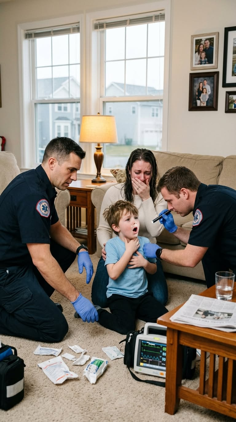 My seven-year-old son was suffocating on the living-room floor when the EpiPen failed to help him.