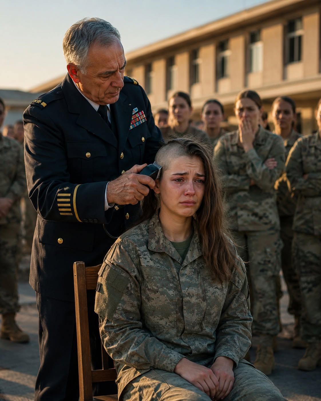 The Commander Cut Her Hair—Then Recognized the Mark