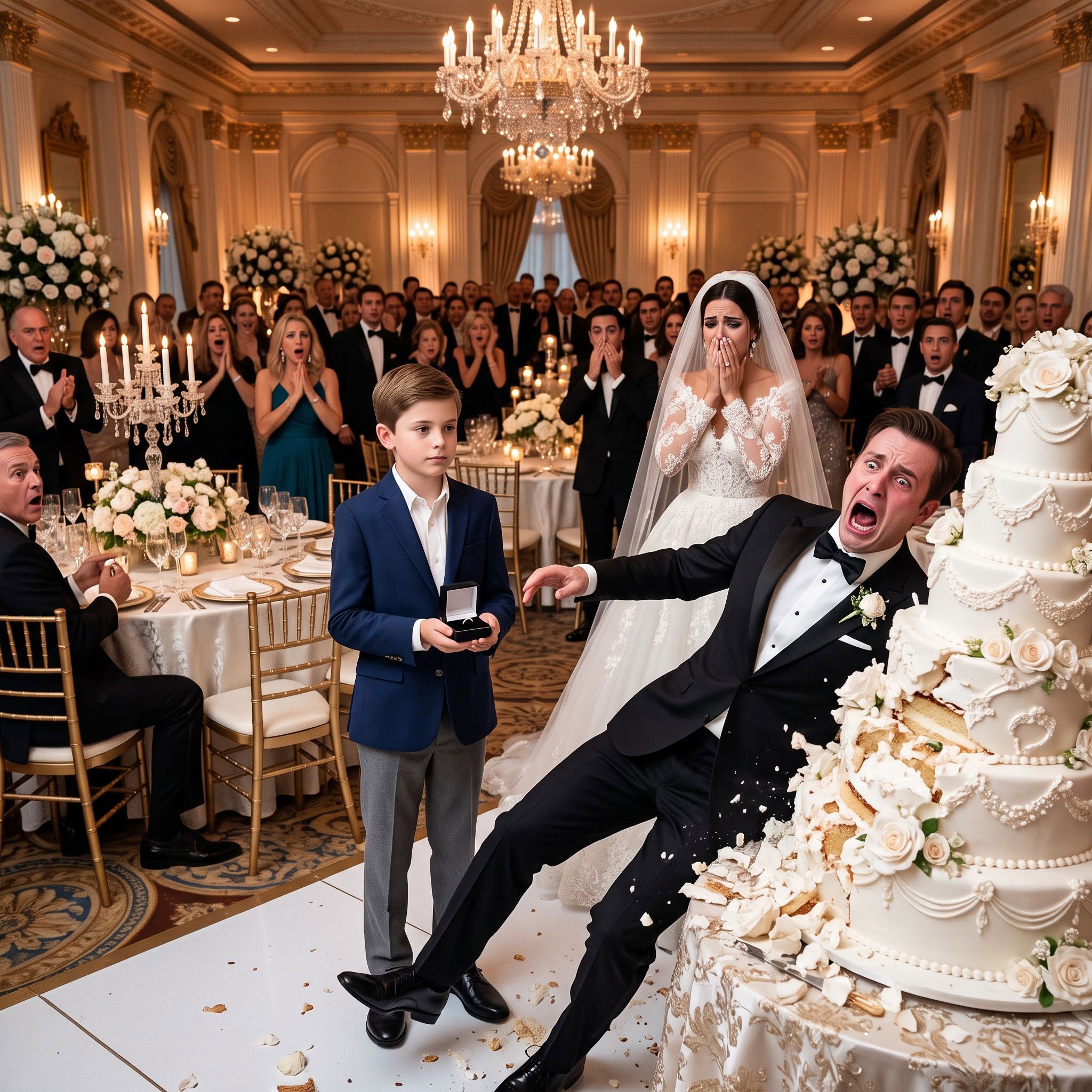 He Mocked His Abandoned Son—Then the Wedding Gift Started Talking.