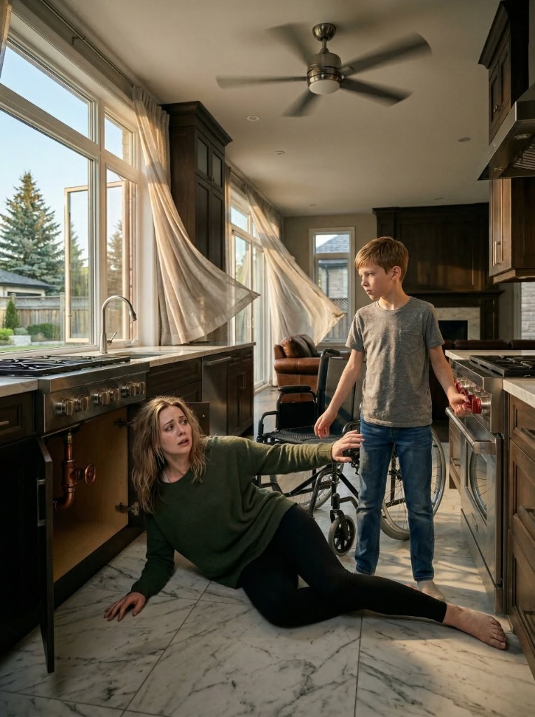 My husband kissed me goodbye, chained me inside our luxury home, and left for a “business trip.”