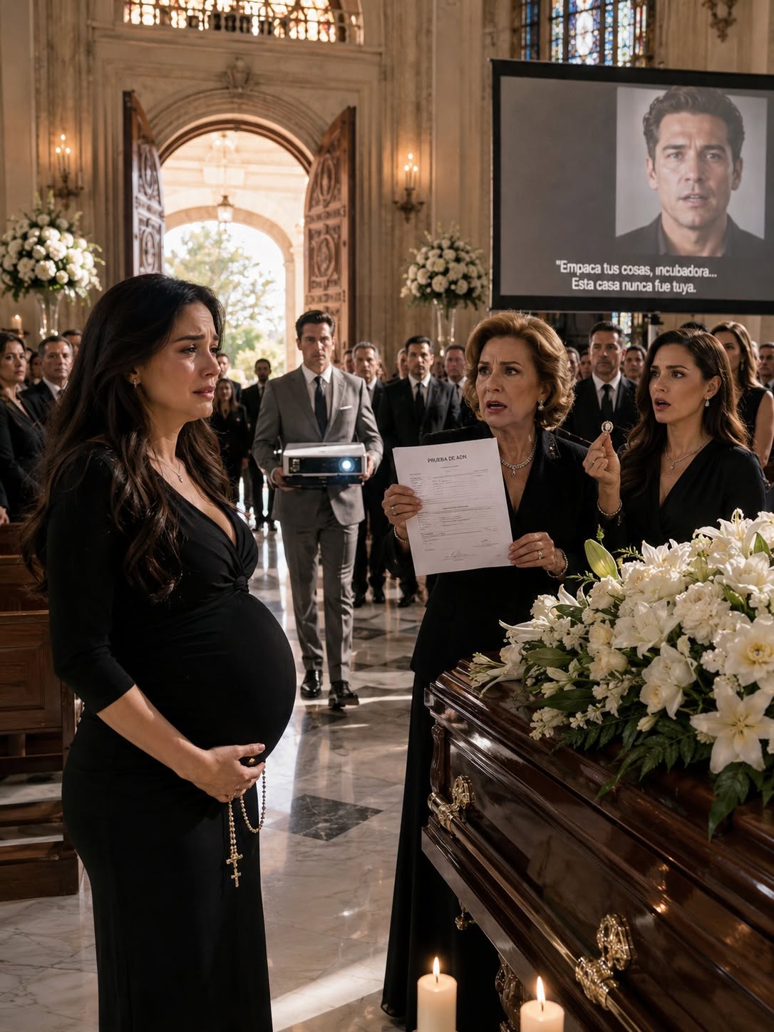 At My Husband’s Funeral, His Family Stole My Ring and Threw Me Out—Then His Final Video Began With One Sentence That Turned Them Pale