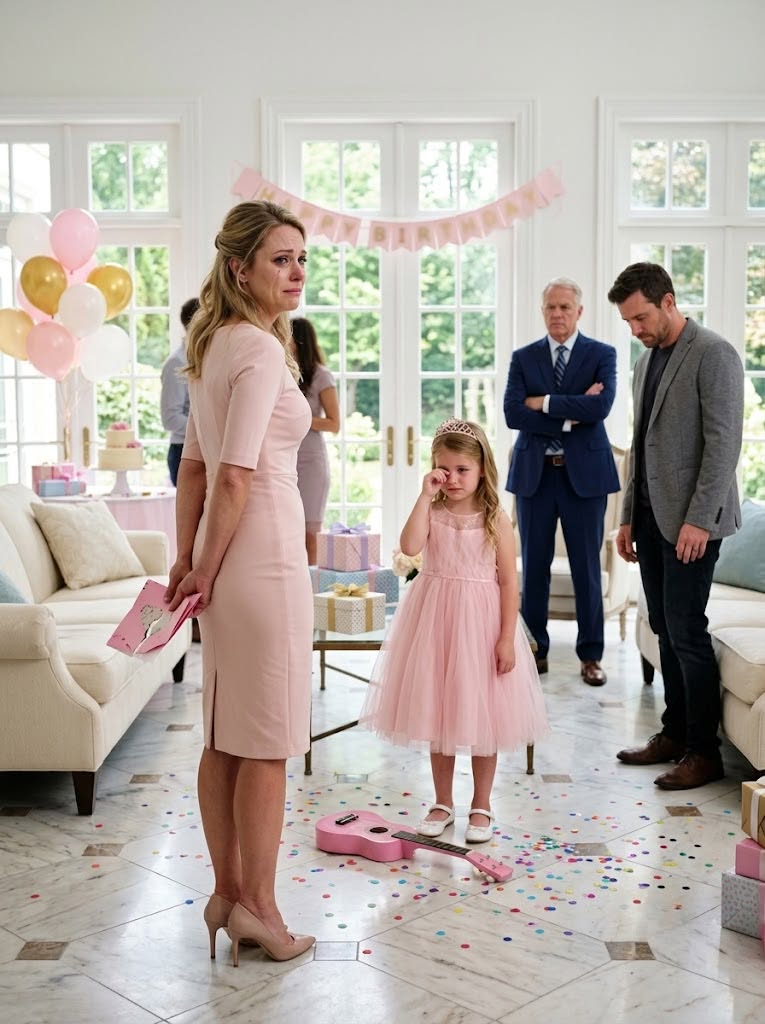 Everett Mayfield lifted the little guitar his six-year-old granddaughter treasured and smashed it against the marble floor.