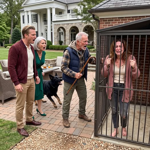 My Son-in-Law Locked My Daughter in a Kennel and Set His Dog on Me—Then One Command Wiped the Smile From His Face