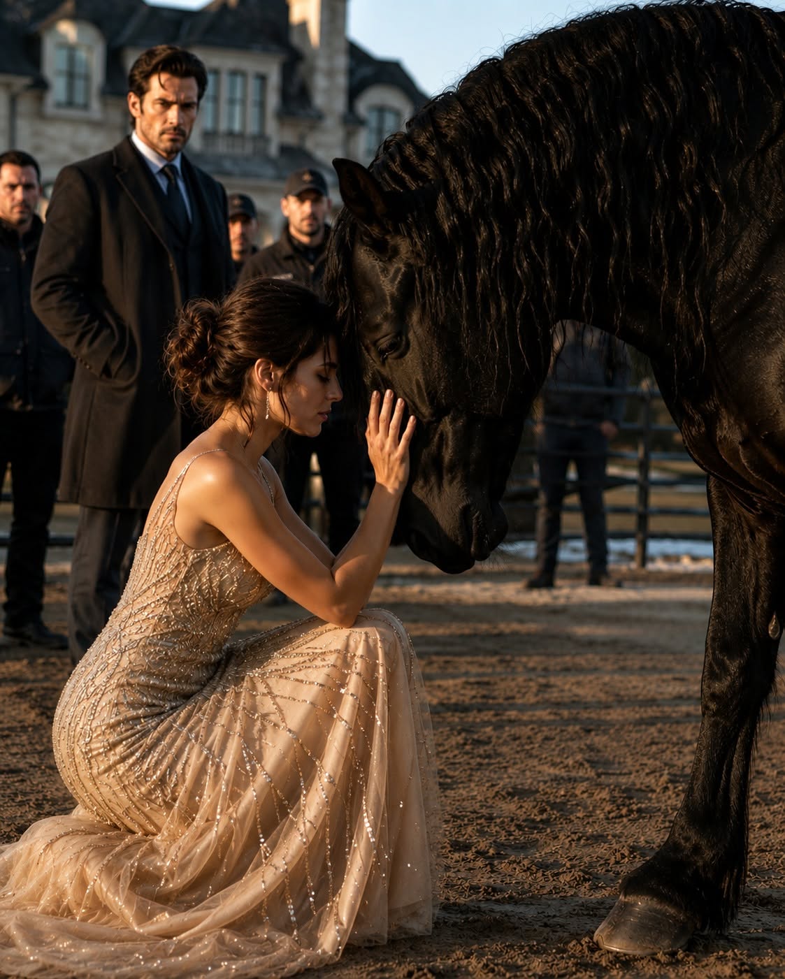 The Mafia Boss’s $1.4 Million Stallion Bowed to His Broke Nanny—Then He Demanded to Know Her Secret