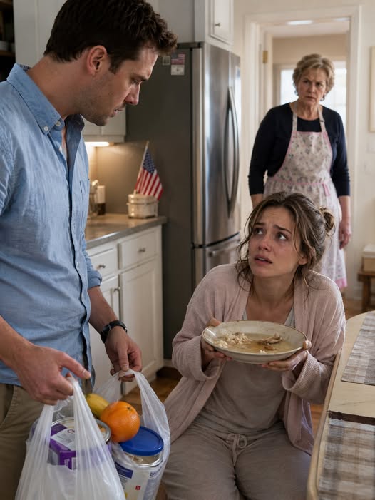 I Came Home Early and Found My Postpartum Wife Eating Scraps—Then I Saw What My Mother Had Hidden in Her Apron