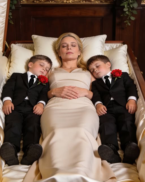 A Mother and Her Twin Sons Were Placed in One Coffin—Then Their Grandmother Saw Something Move Before the Lid Closed
