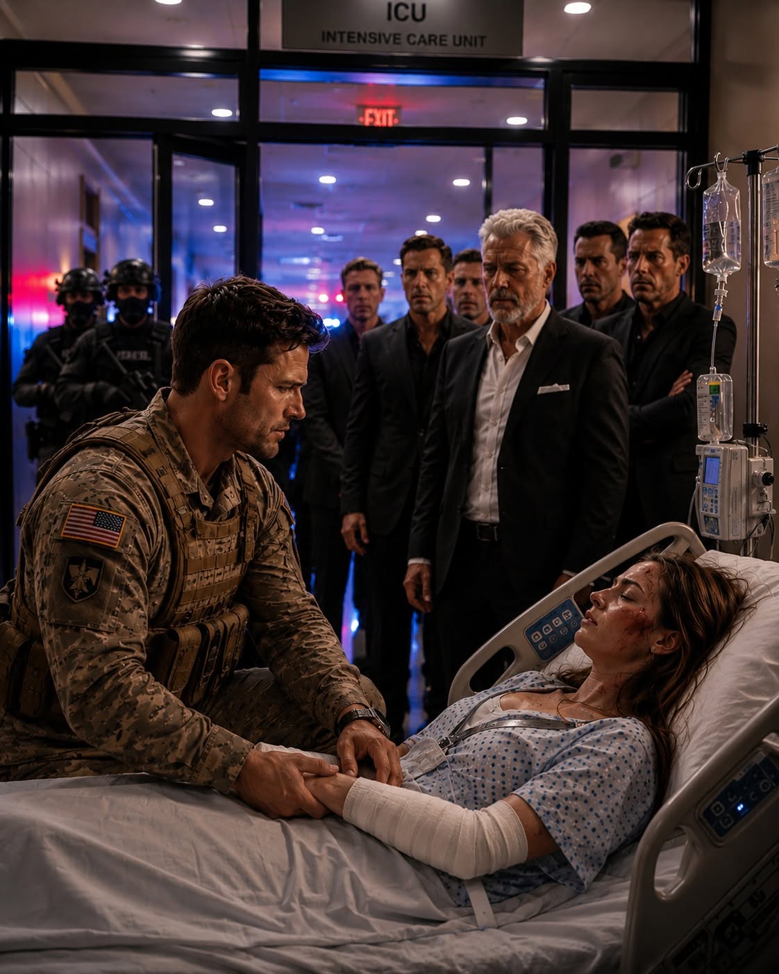 They Hurt a Soldier’s Pregnant Wife and Called Him “Just a Soldier”—Then the ICU Doors Opened