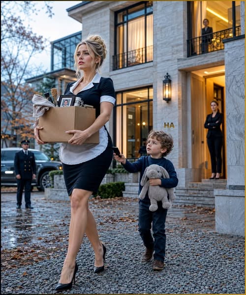 The Maid Was Fired Through the Servants’ Door — Until Her Four-Year-Old Called the Billionaire Who Owned the House