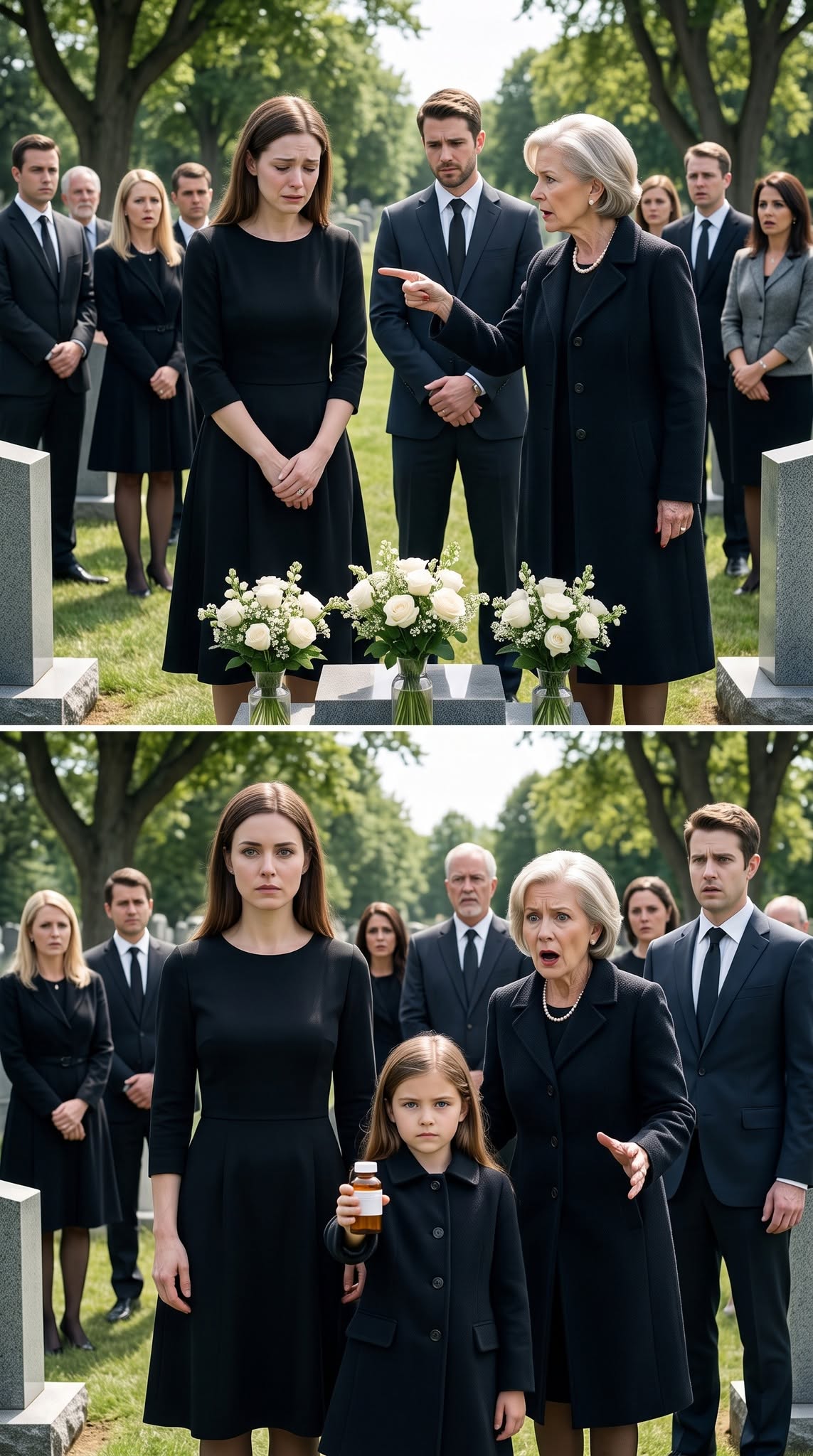 My Mother-in-Law Blamed Me at My Babies’ Funeral—Then a Child Revealed the Bottle