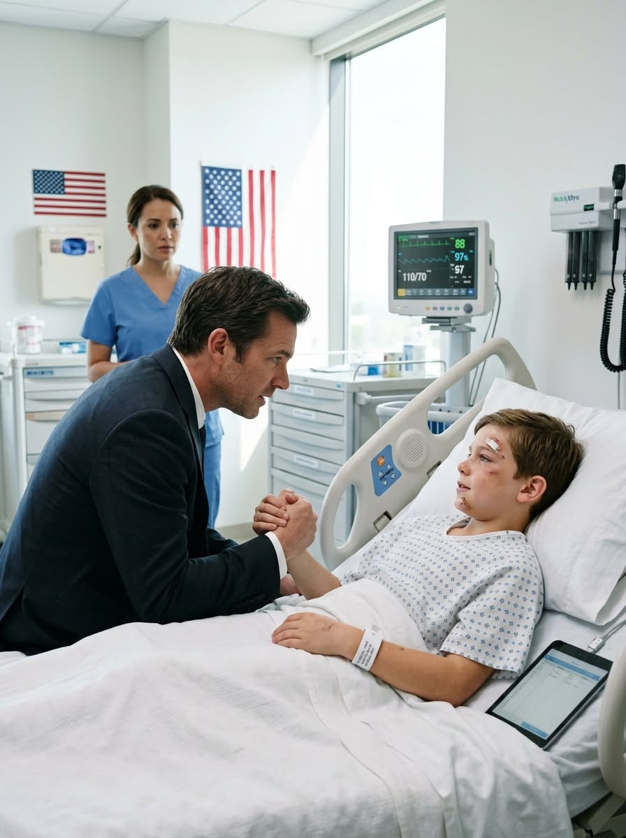 My eight-year-old son lay in a Nashville hospital with brain swelling, a fractured skull, and bruises shaped like adult hands.
