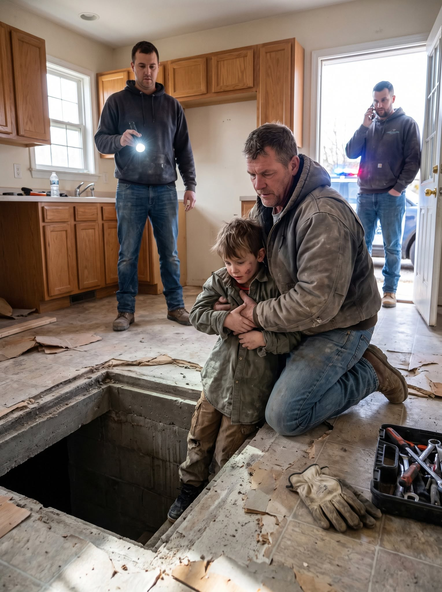 Concrete tore beneath my gloves as Mason and I ripped at the trapdoor sealed under my late brother’s kitchen.