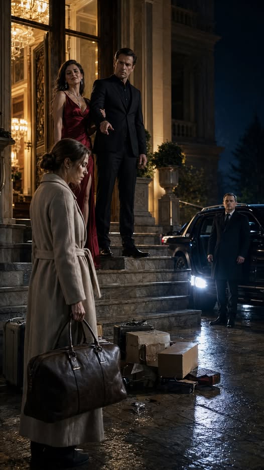 He Threw His Wife Out in the Rain—Then the City’s Most Powerful Man Called Her “Madam”