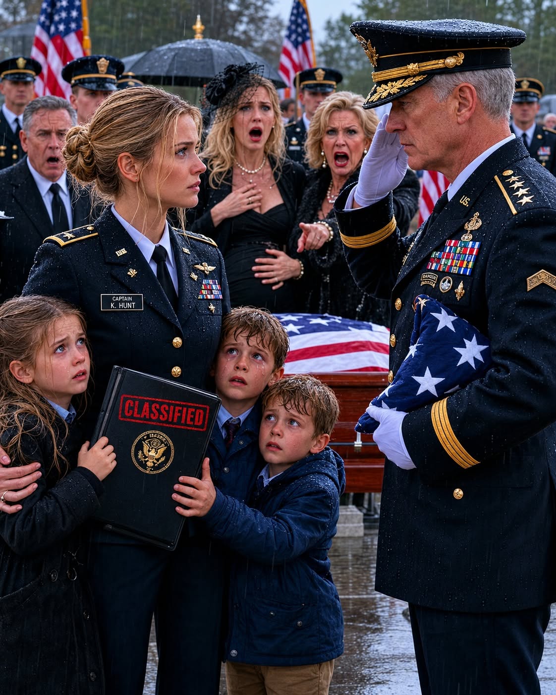 They Honored My Ex-Husband’s Mistress as His Widow—Then a Four-Star General Saluted Me and Exposed the Truth