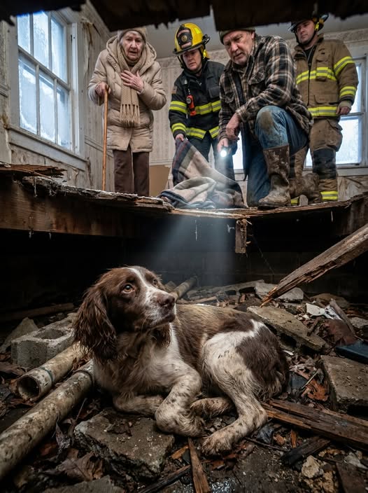 I Heard a Cry Beneath the Abandoned House Next Door—What the Firefighters Found Changed My Life