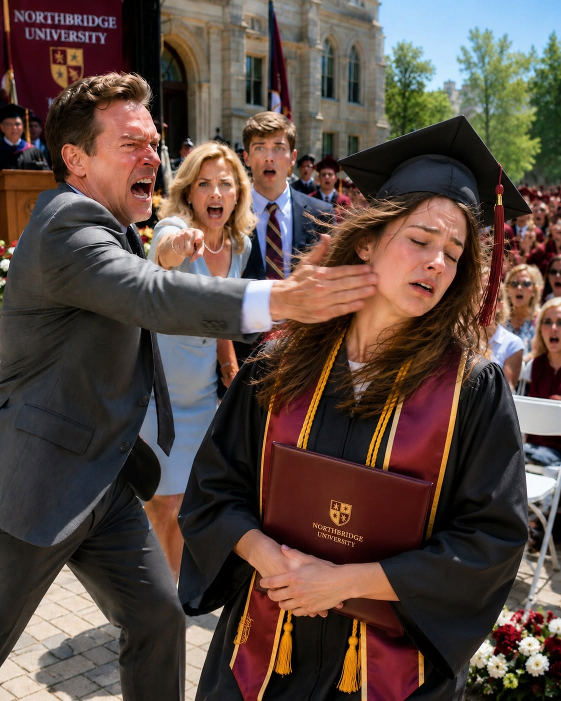 They slapped me for graduating, but the envelope hidden inside my gown held the paper trail proving who really stole my future.