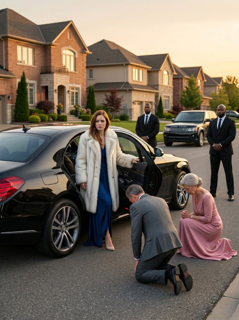 My Husband Threw Me Out Into the Freezing Night—Then a Black Motorcade Arrived and Called Me By the Name He Never Deserved to Know