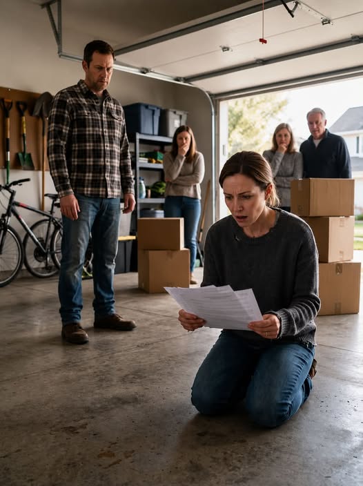 They Forged Her Name for a Dream House—Then the Garage Camera Destroyed Their Entire Plan