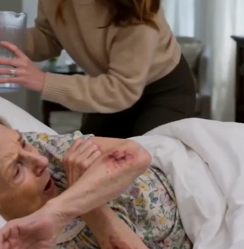 Gwendolyn forced the clear pitcher against my mother’s lips and poured filthy water into her mouth while soaked blankets clung to her frail body.