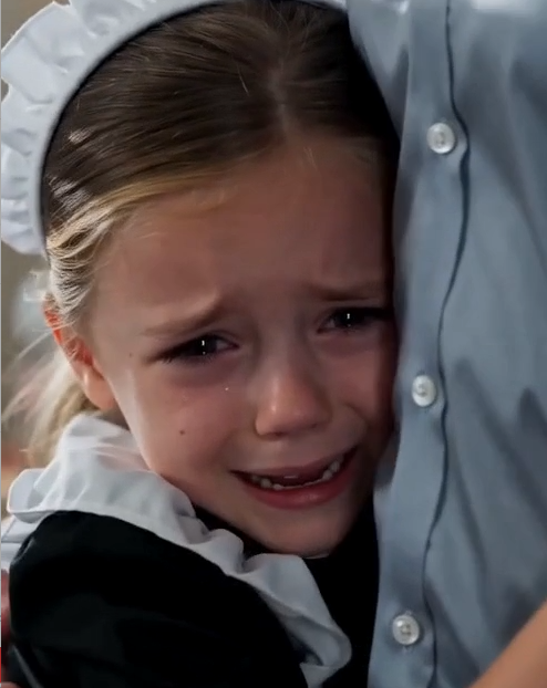 I returned early from my work trip and found five-year-old Thora trembling in a maid uniform, holding her cheek after Heloise slapped her.